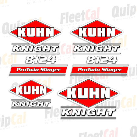 Kuhn Knight Manure Spreader Decals