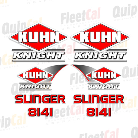 Kuhn Knight Manure Spreader Decals