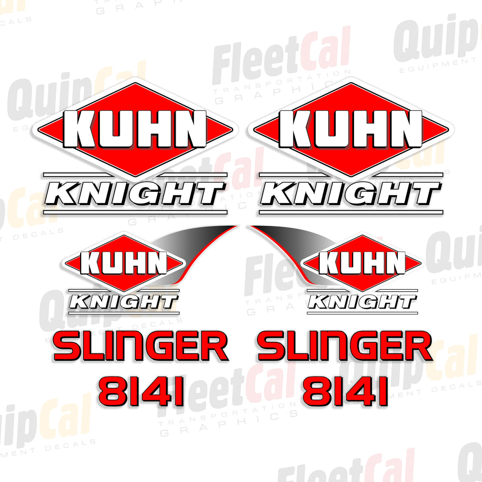 Kuhn Knight Manure Spreader Decals