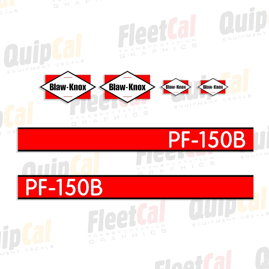 LB Performance - Leeboy Blaw Knox Decals