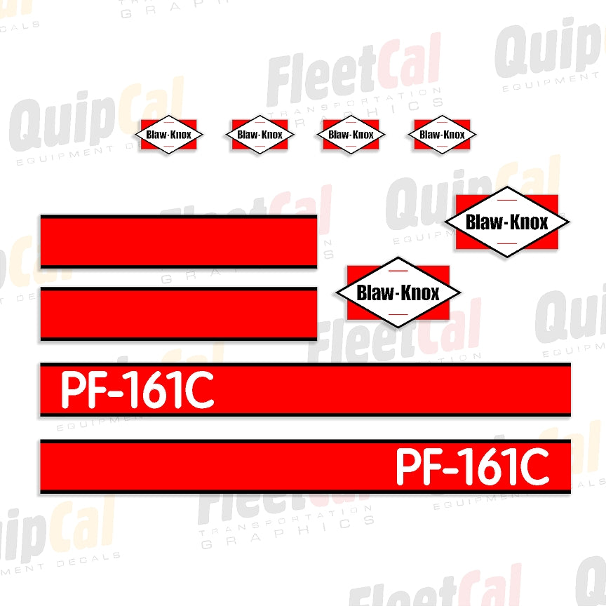 LB Performance - Leeboy Blaw Knox Decals