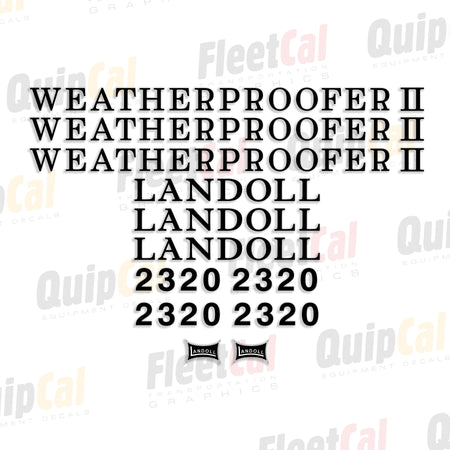 Landoll Chisel Plow Decals