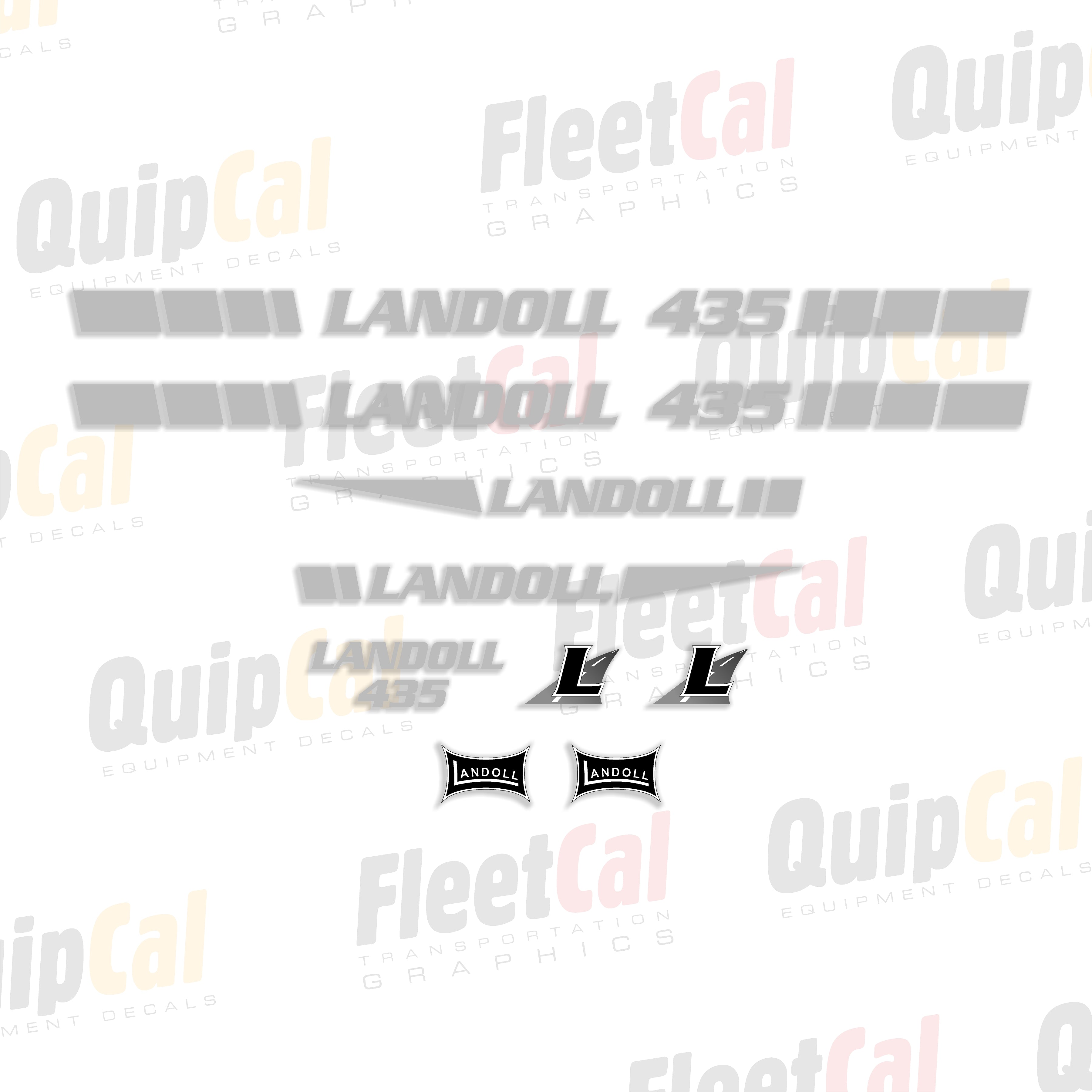 Landoll Trailer Decals