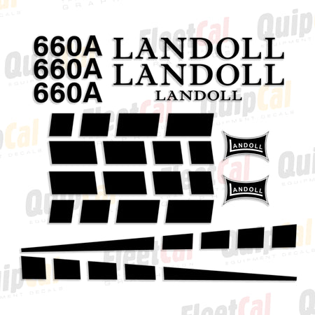Landoll Trailer Decals