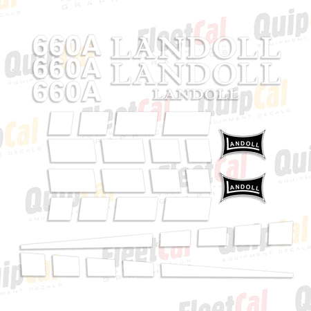 Landoll Trailer Decals