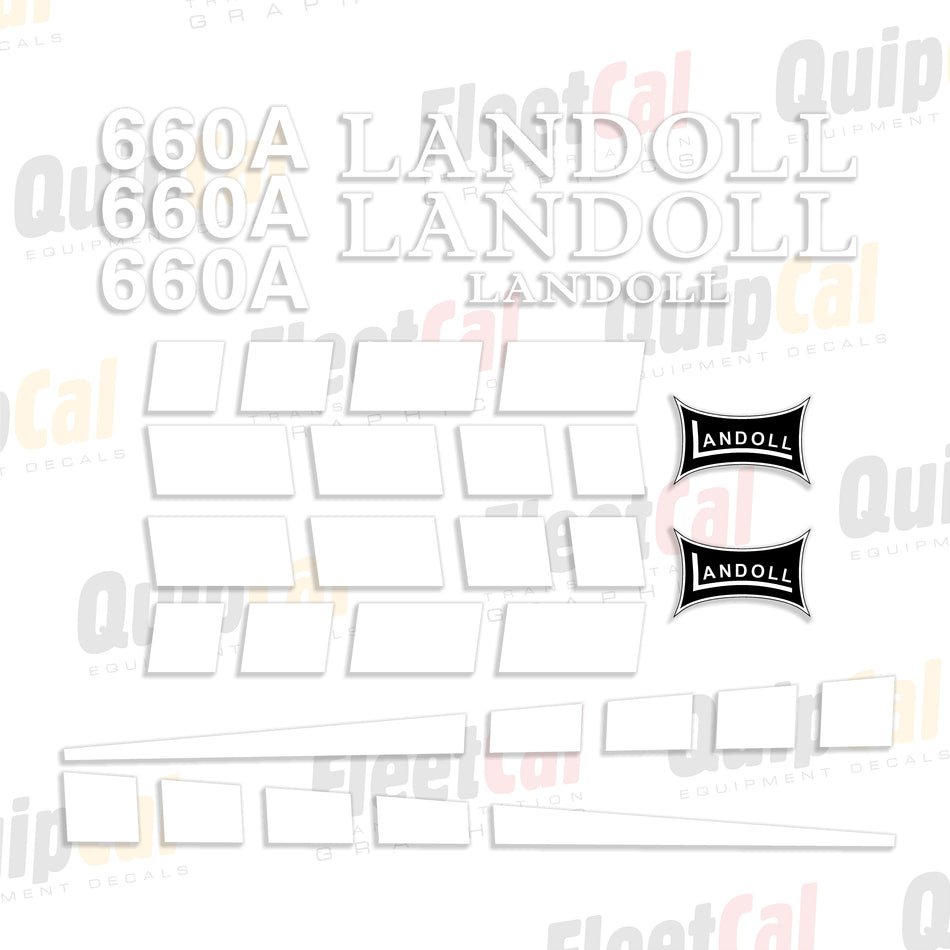 Landoll Trailer Decals