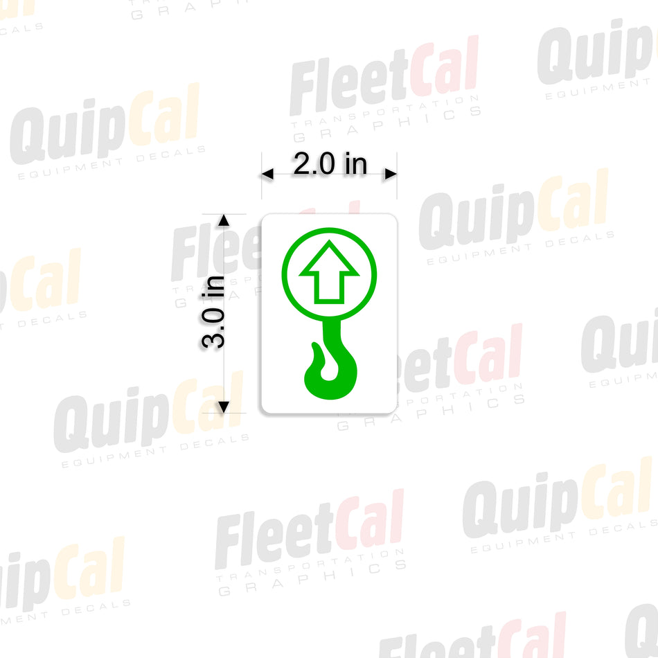 Link-Belt FMC kraan LS-108B markeringsstickerset