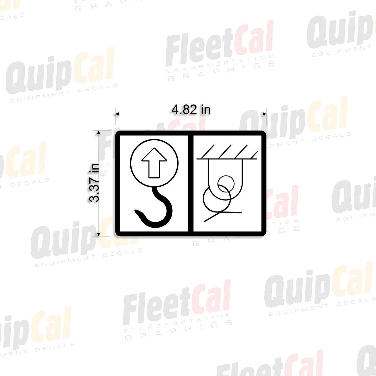 Lift Point & Tie Down Decals – Truck and Equipment Decals