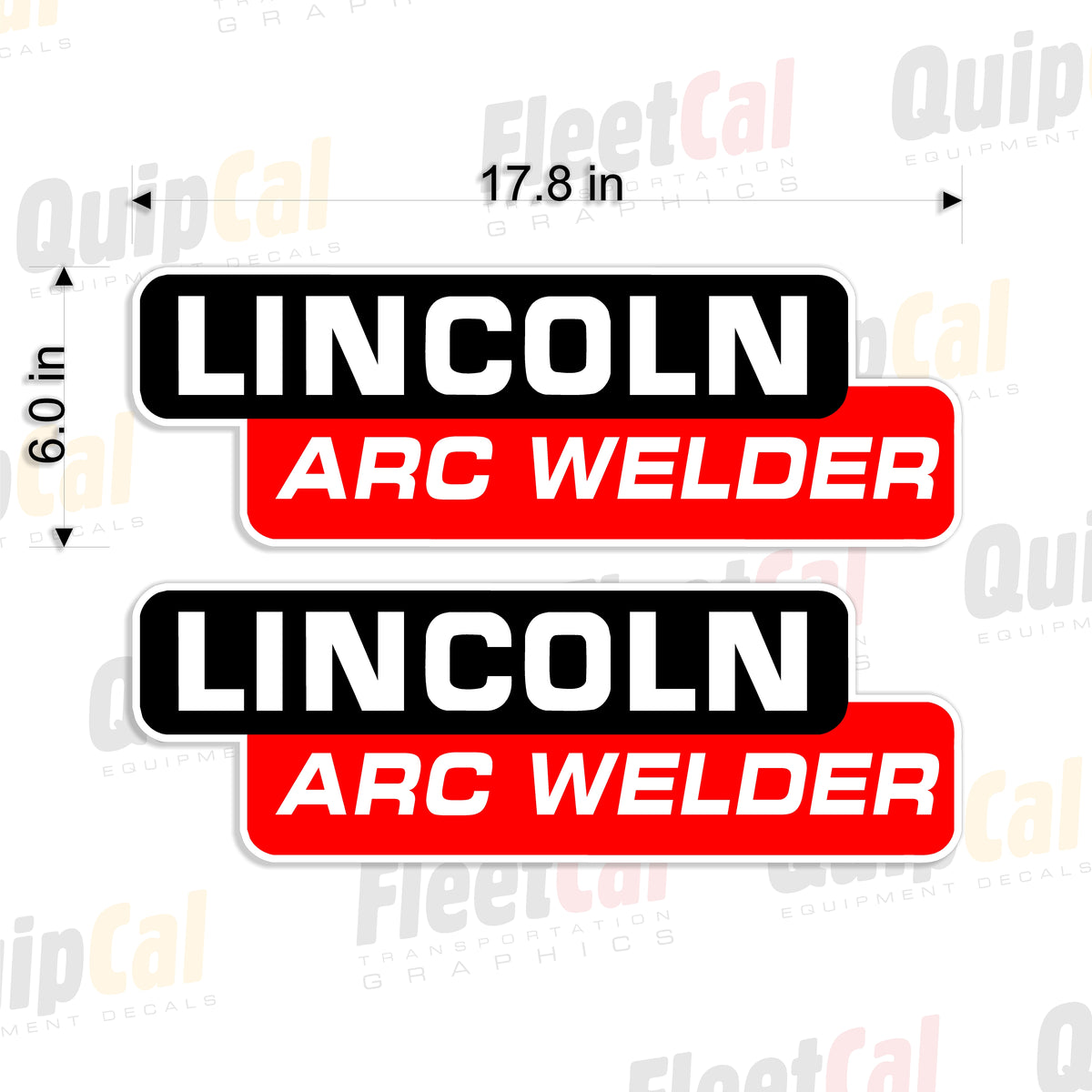 Lincoln Electric Welder Decals