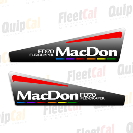MacDon Header Decals