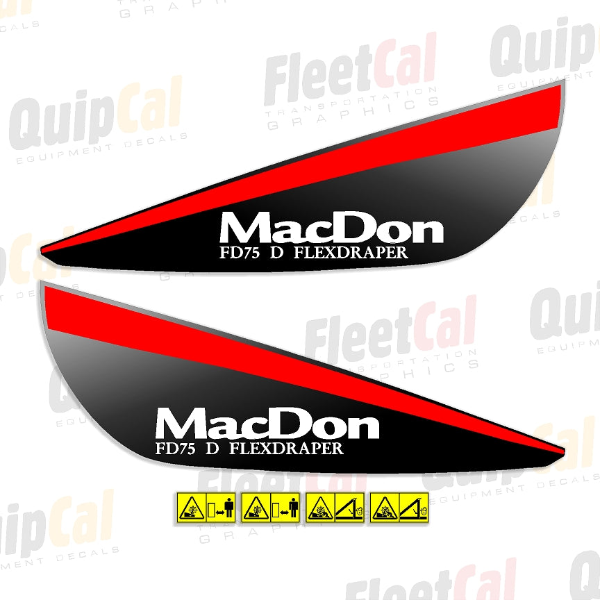 MacDon Header Decals