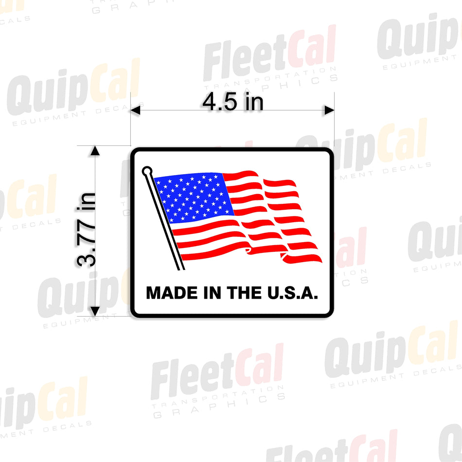 Us Commerce Sticker Miscellaneous Products – Truck and Equipment Decals