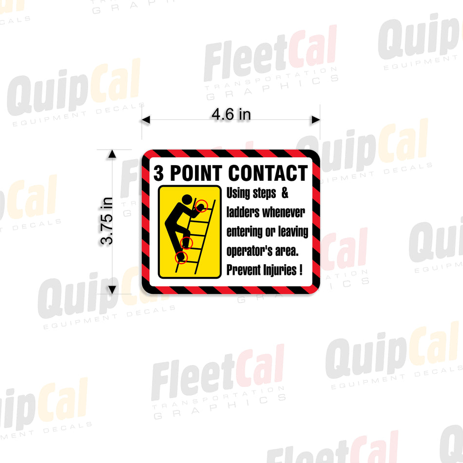 Link-Belt FMC kraan LS-108B markeringsstickerset