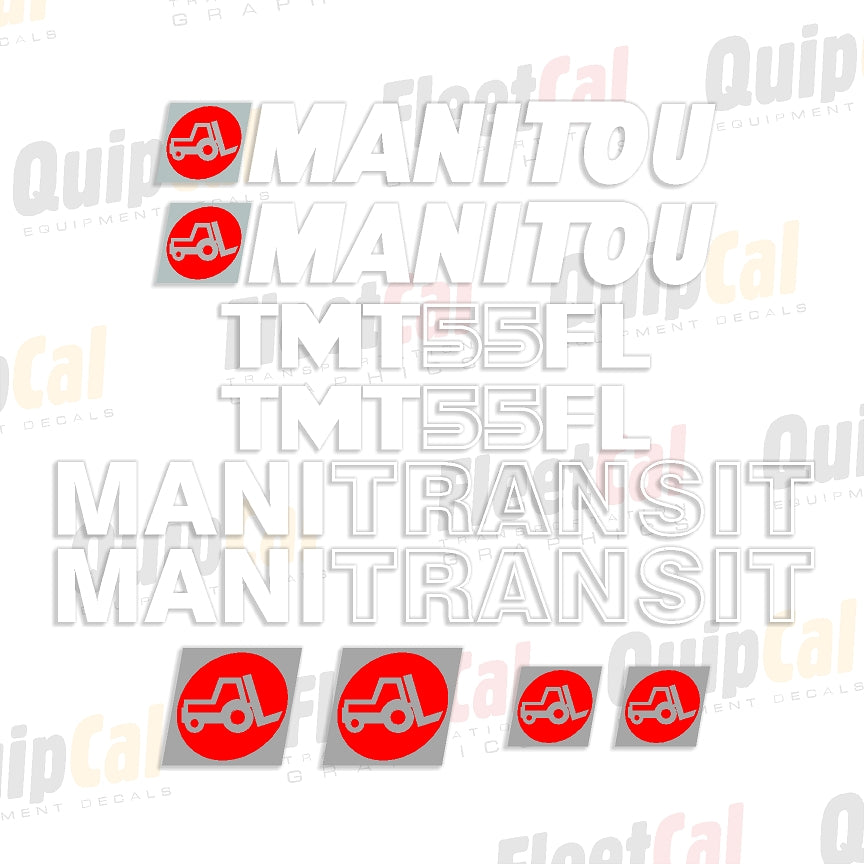 Manitou Forklift and Telehandler Decals