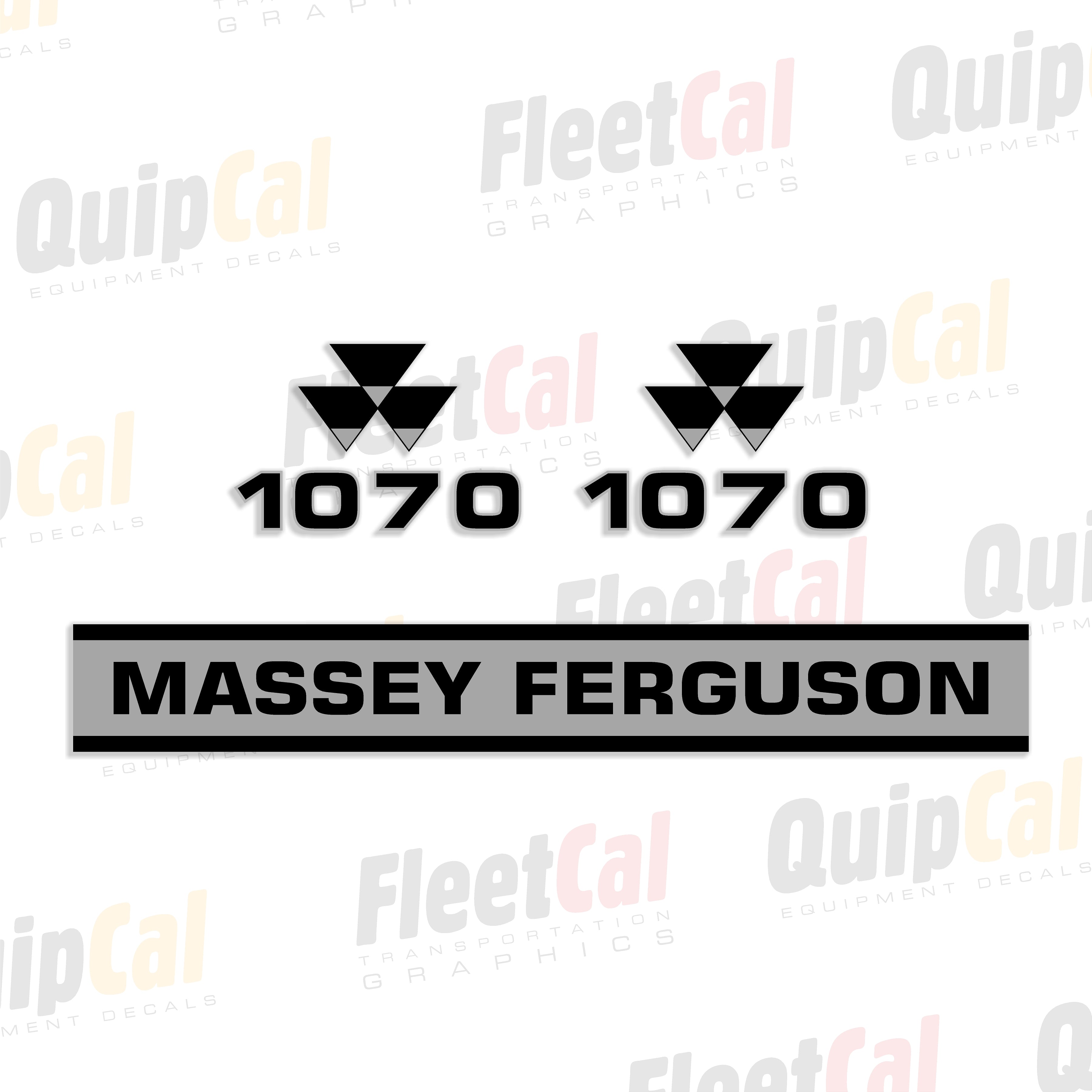 Massey Ferguson Front Loader Decals