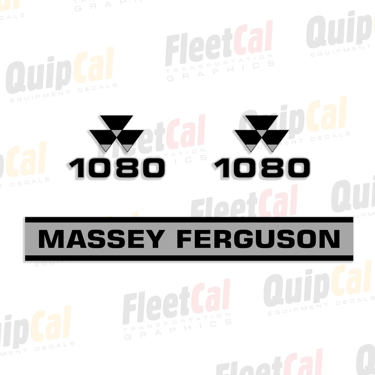 Massey Ferguson 1080 Front Loader Marking Decal Set – Truck and ...