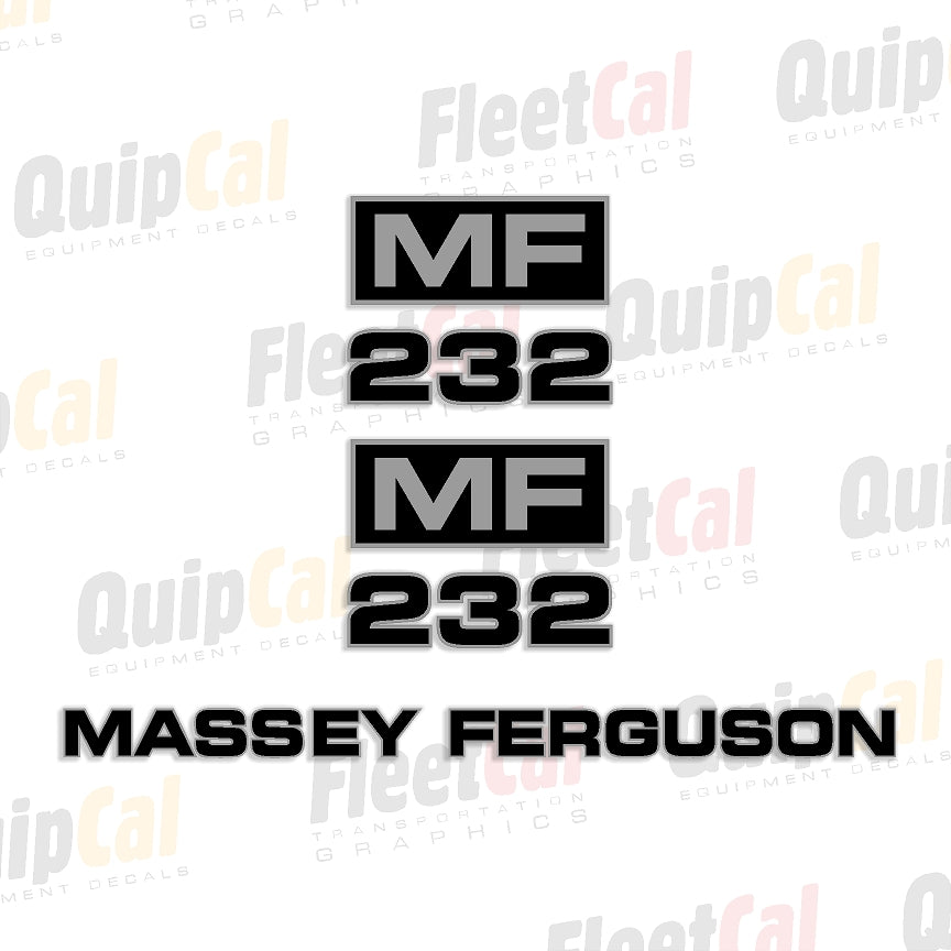 Massey Ferguson Loader Decals