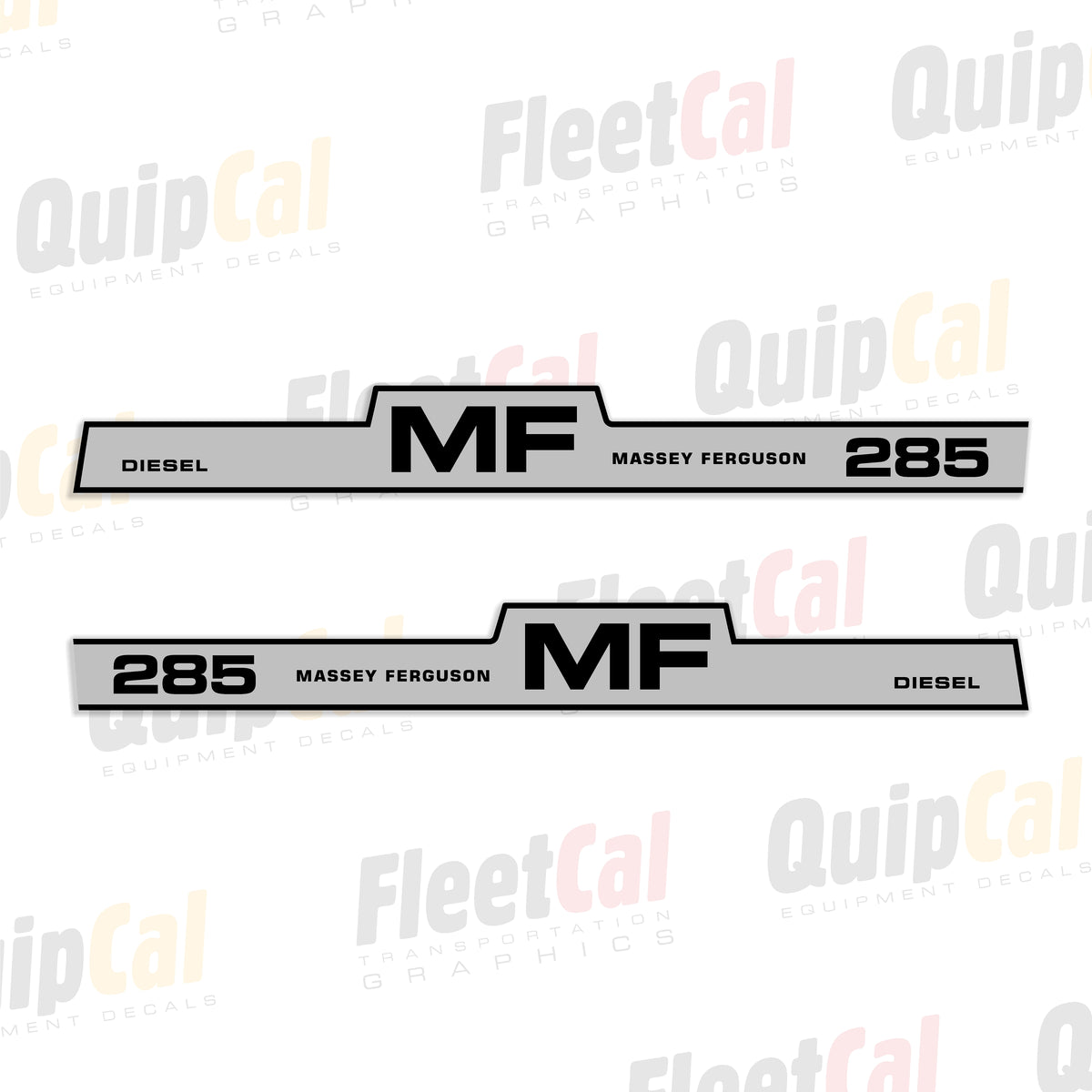Ferguson Decals Massey Ferguson 285 Diesel Tractor Marking Decal Set – Truck and ...