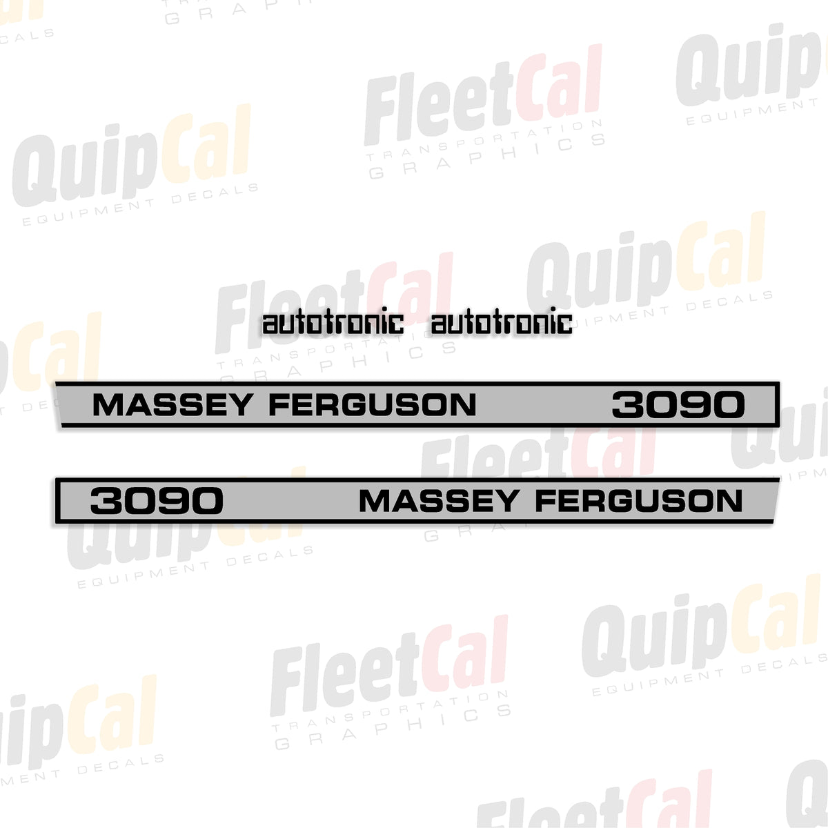 Ferguson Decals Massey Ferguson 3090 Tractor Hood Marking Decal Set – Truck and ...