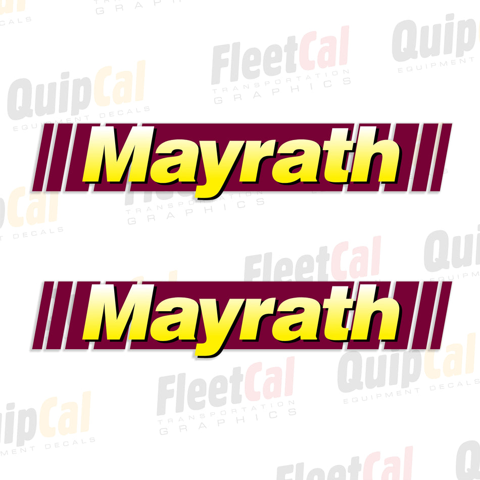 Mayrath Grain Augers Decals