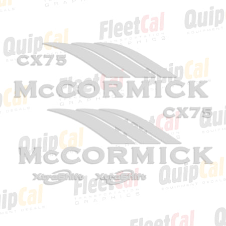 McCormick Tractor Decal Set