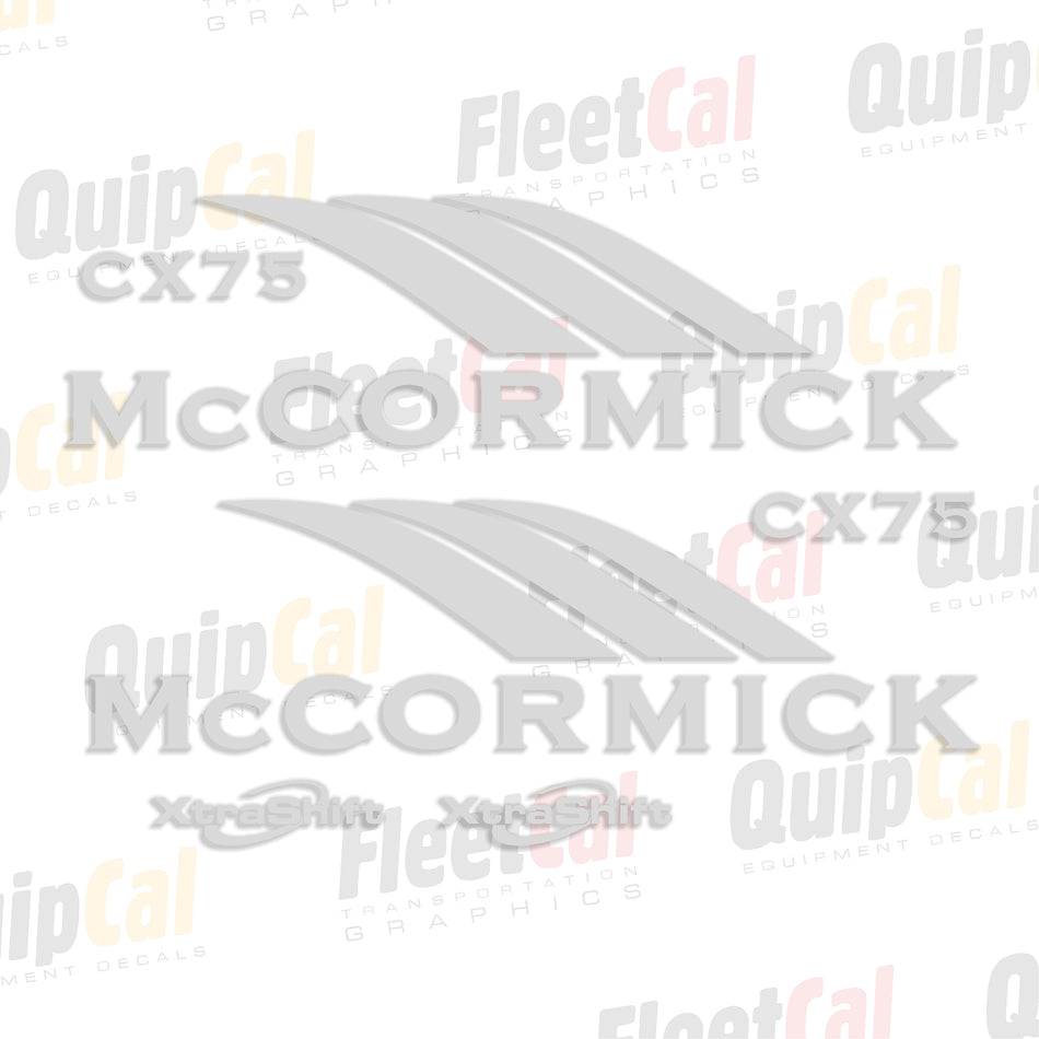 McCormick Tractor Decal Set