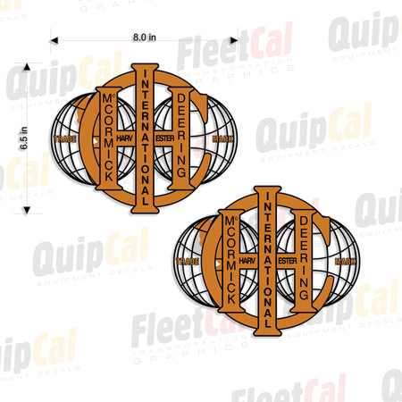 McCormick Deering Tractor Decals