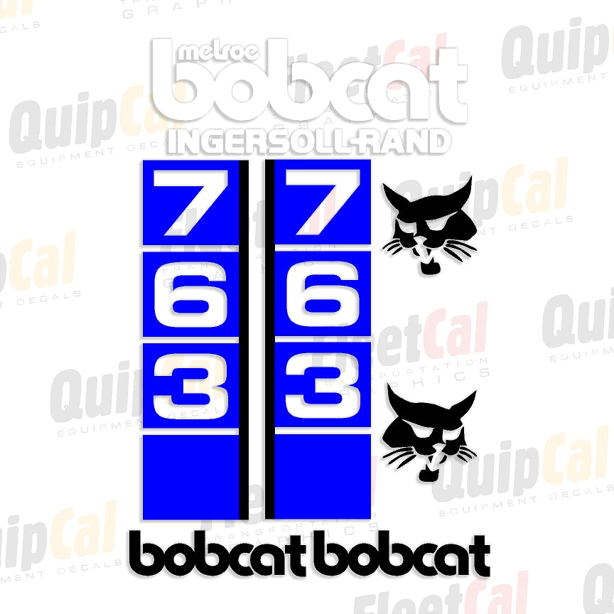 Bobcat Skid Loader Decals