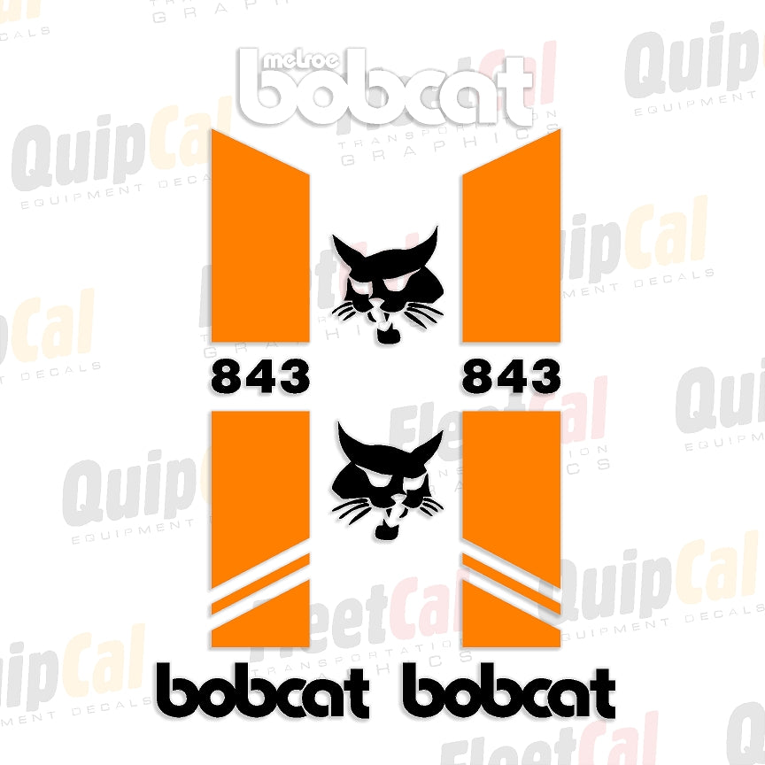Bobcat Skid Loader Decals
