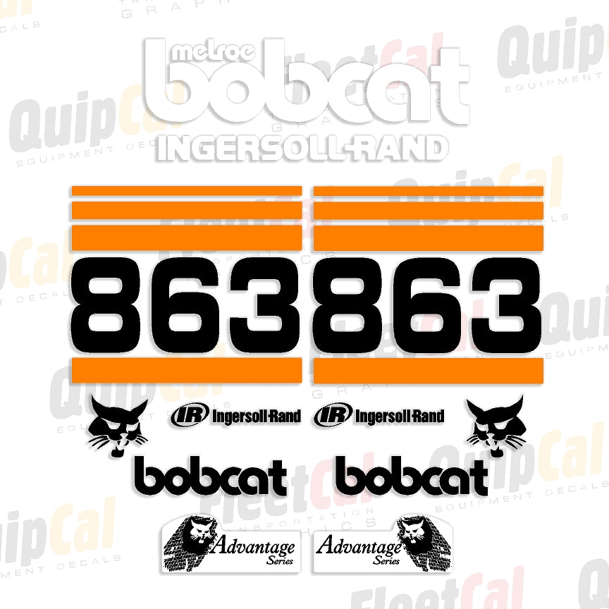 Bobcat Skid Loader Decals