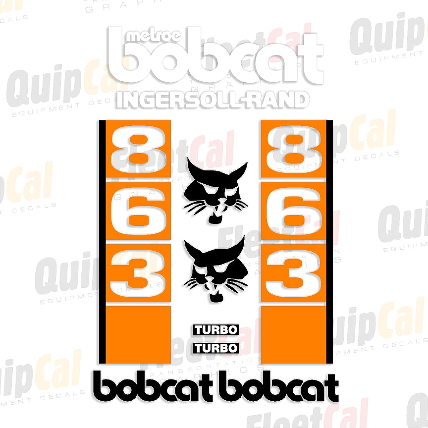 Bobcat Skid Loader Decals