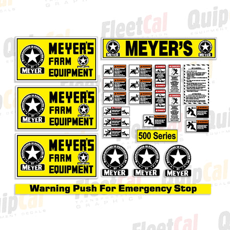 Meyer's Farm Equipment Decals