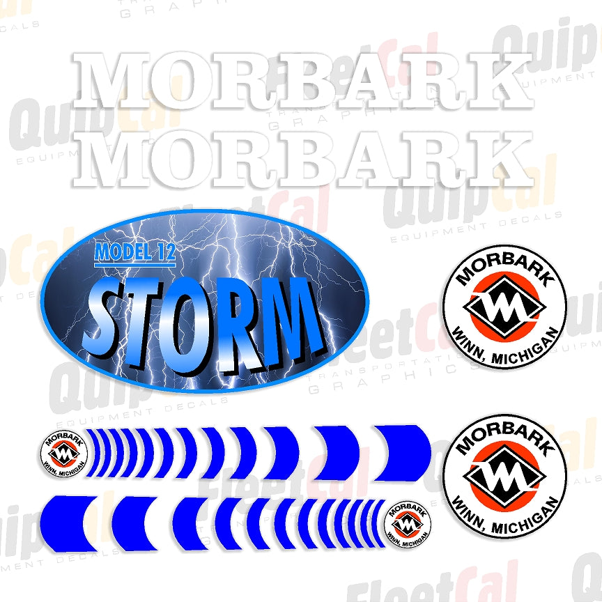 Morbark Chipper Decal Set