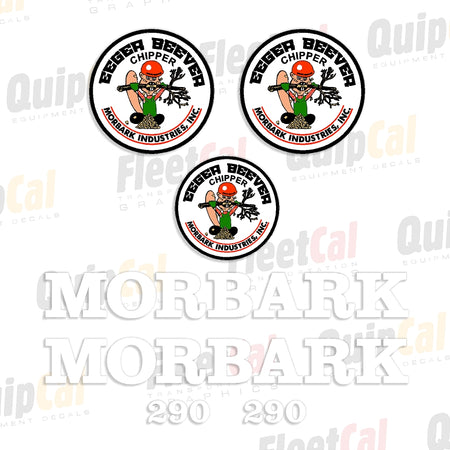 Morbark Chipper Decals