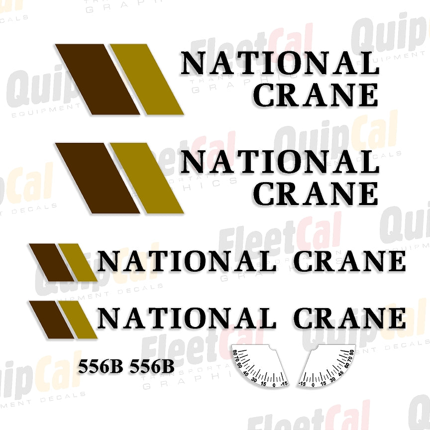 National Crane Decals