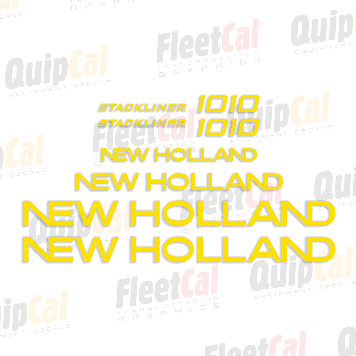 New Holland 1010 Stackliner Bale Wagon Marking Decal Set – Truck and ...