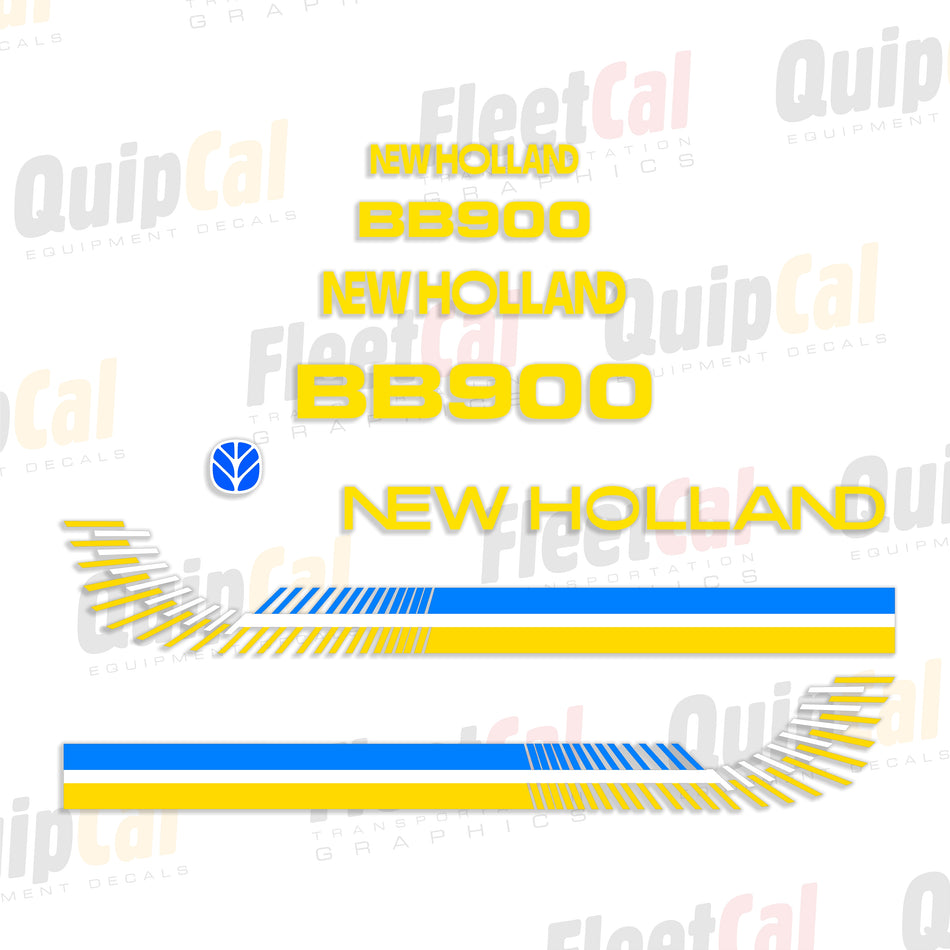 New Holland BB900 Square Baler Decal Set
