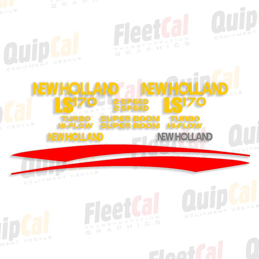 New Holland LS170 2005 Model Marking Decal Set