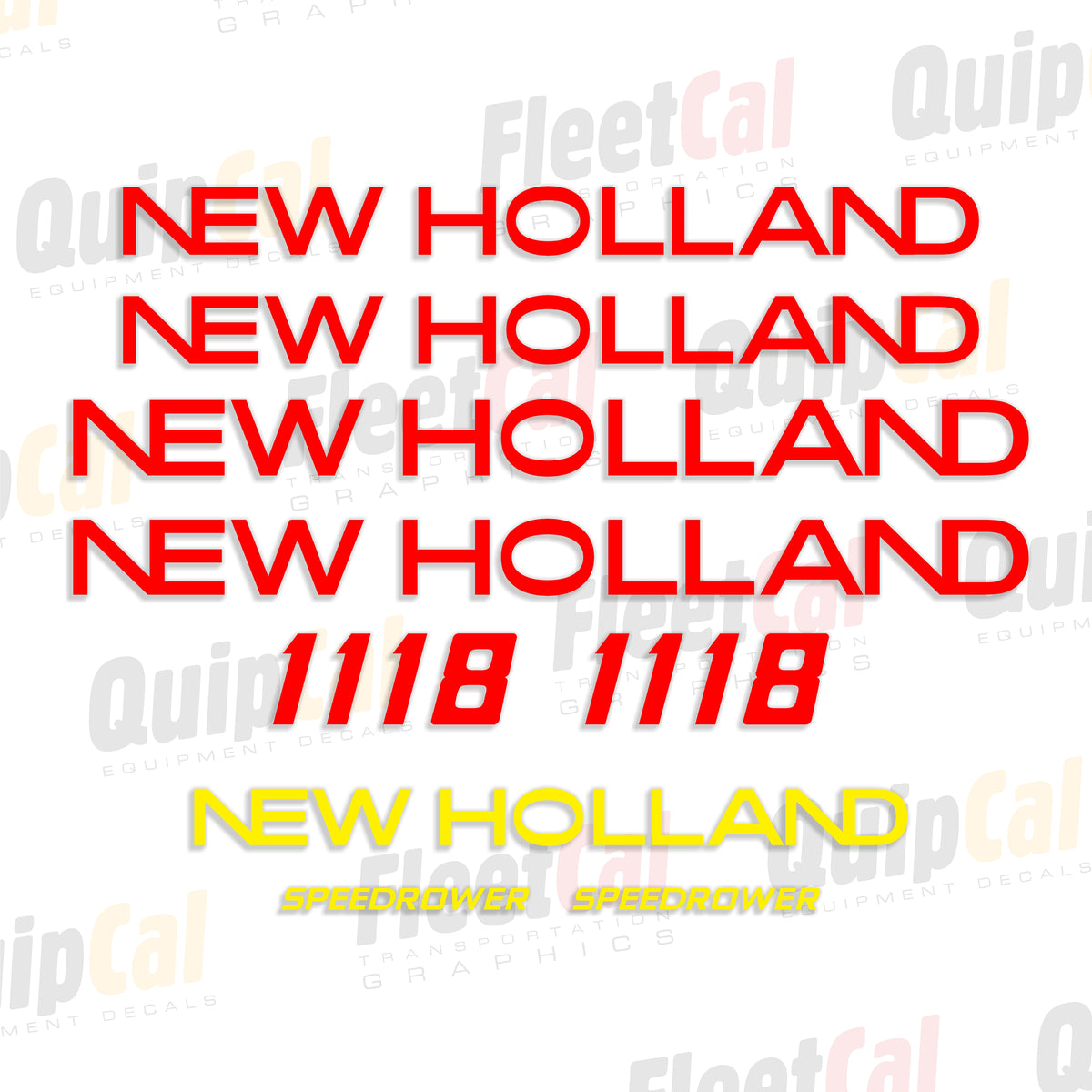 New Holland Swather - Mower Conditioner Decals