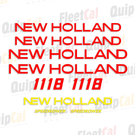 New Holland Swather - Mower Conditioner Decals