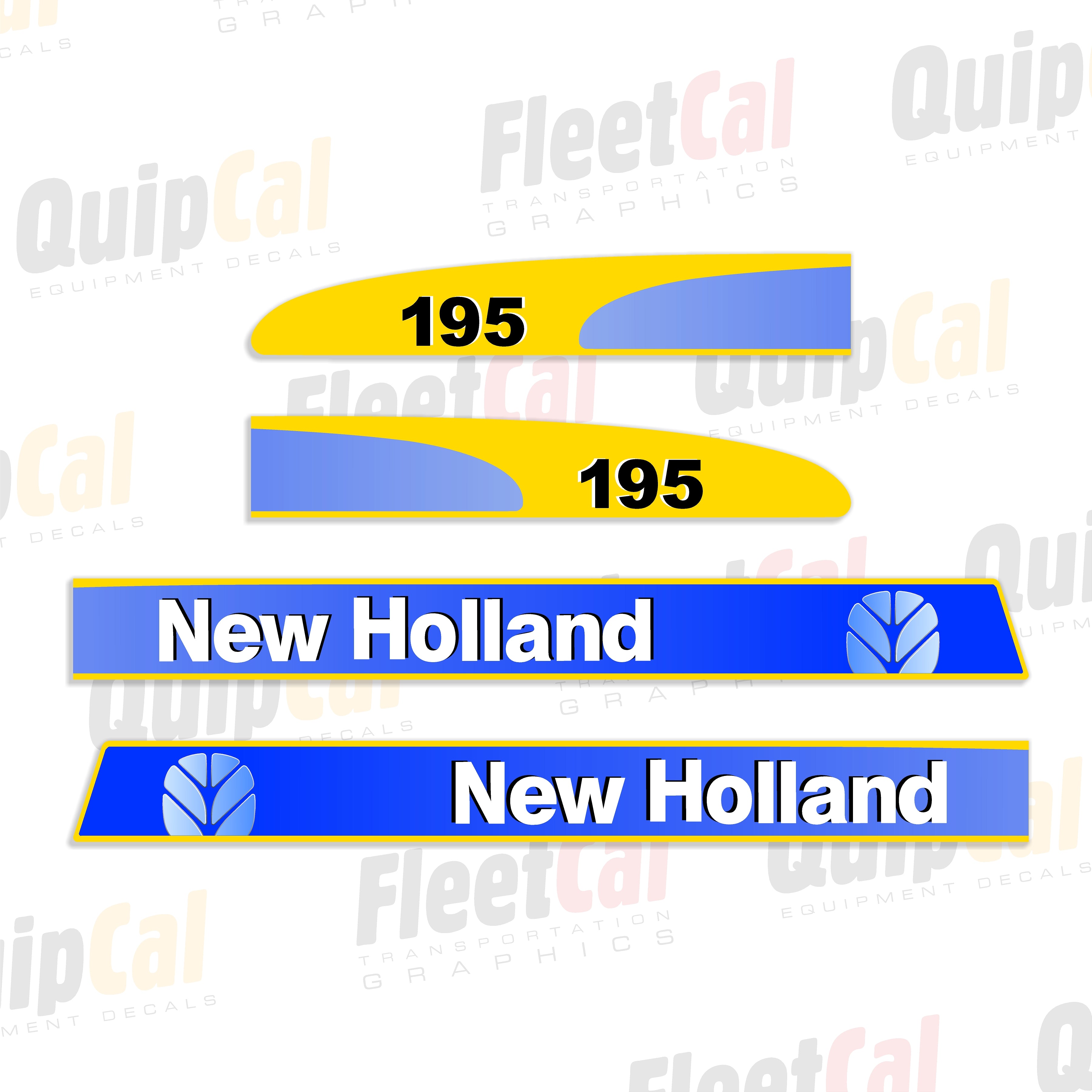 New Holland Manure Spreader Decal