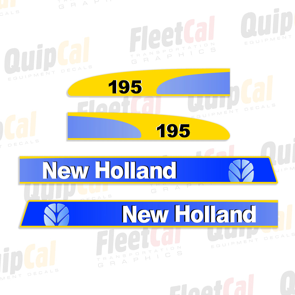 New Holland Manure Spreader Decal