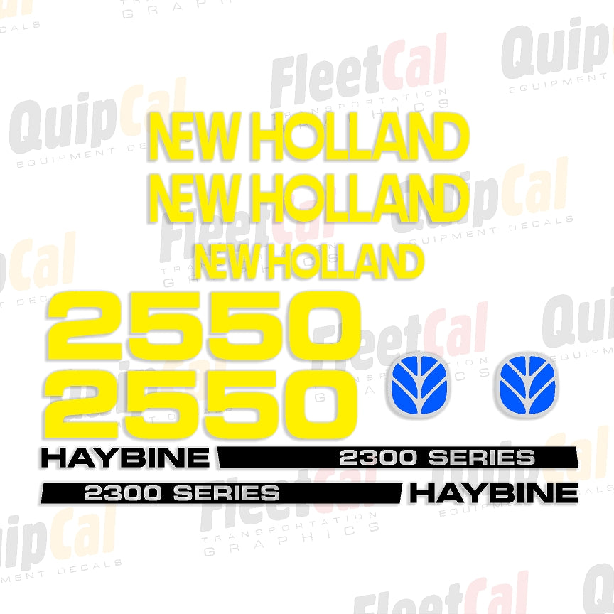 New Holland Windrower Decals