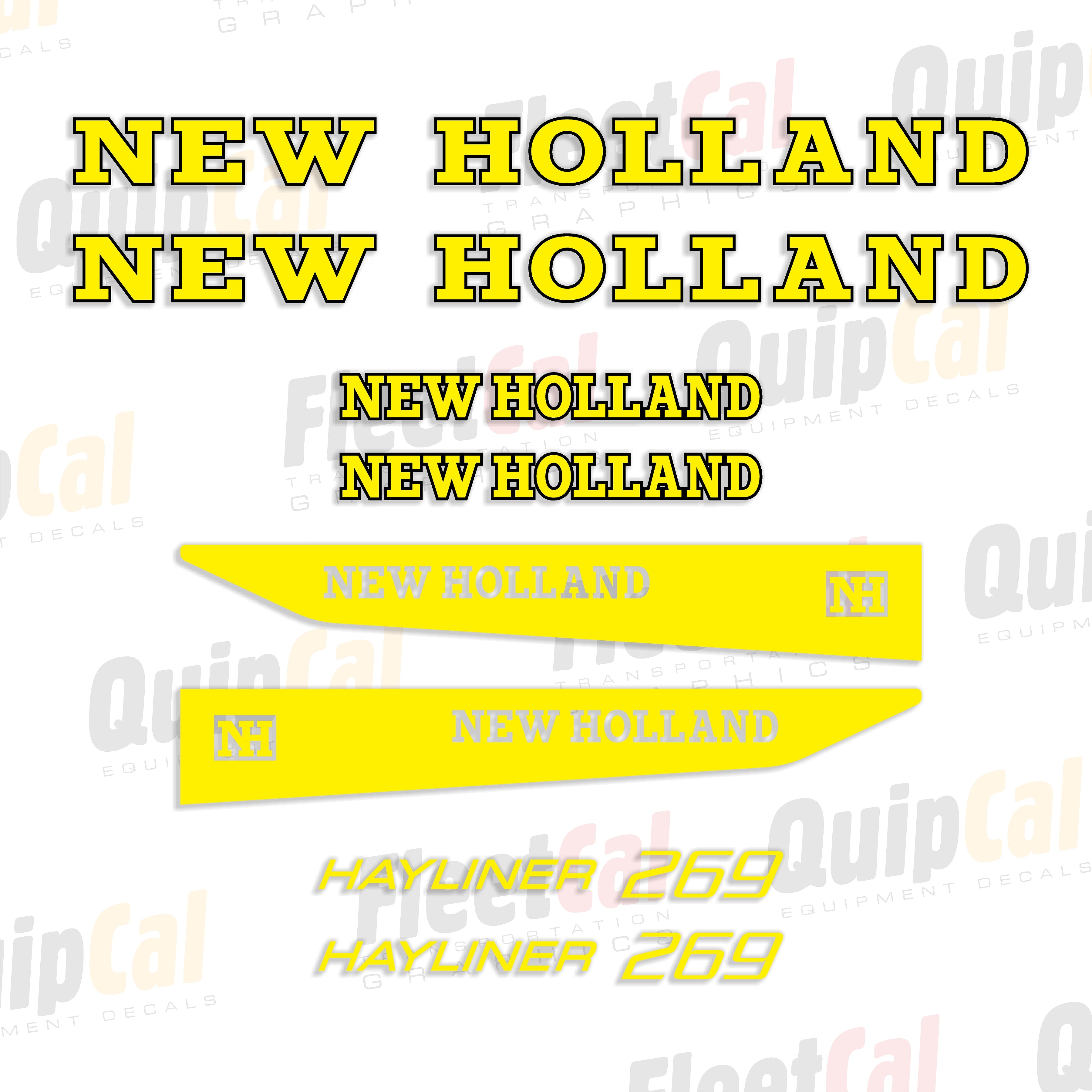 New Holland Hay Baler Decals