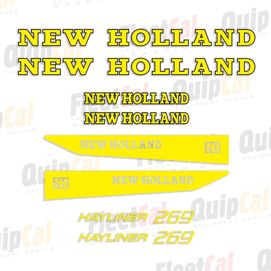New Holland Hay Baler Decals