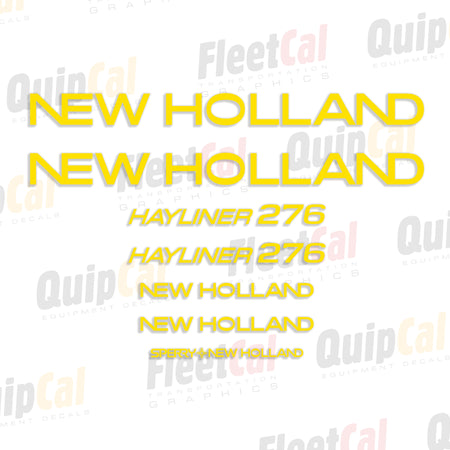 New Holland Hay Baler Decals