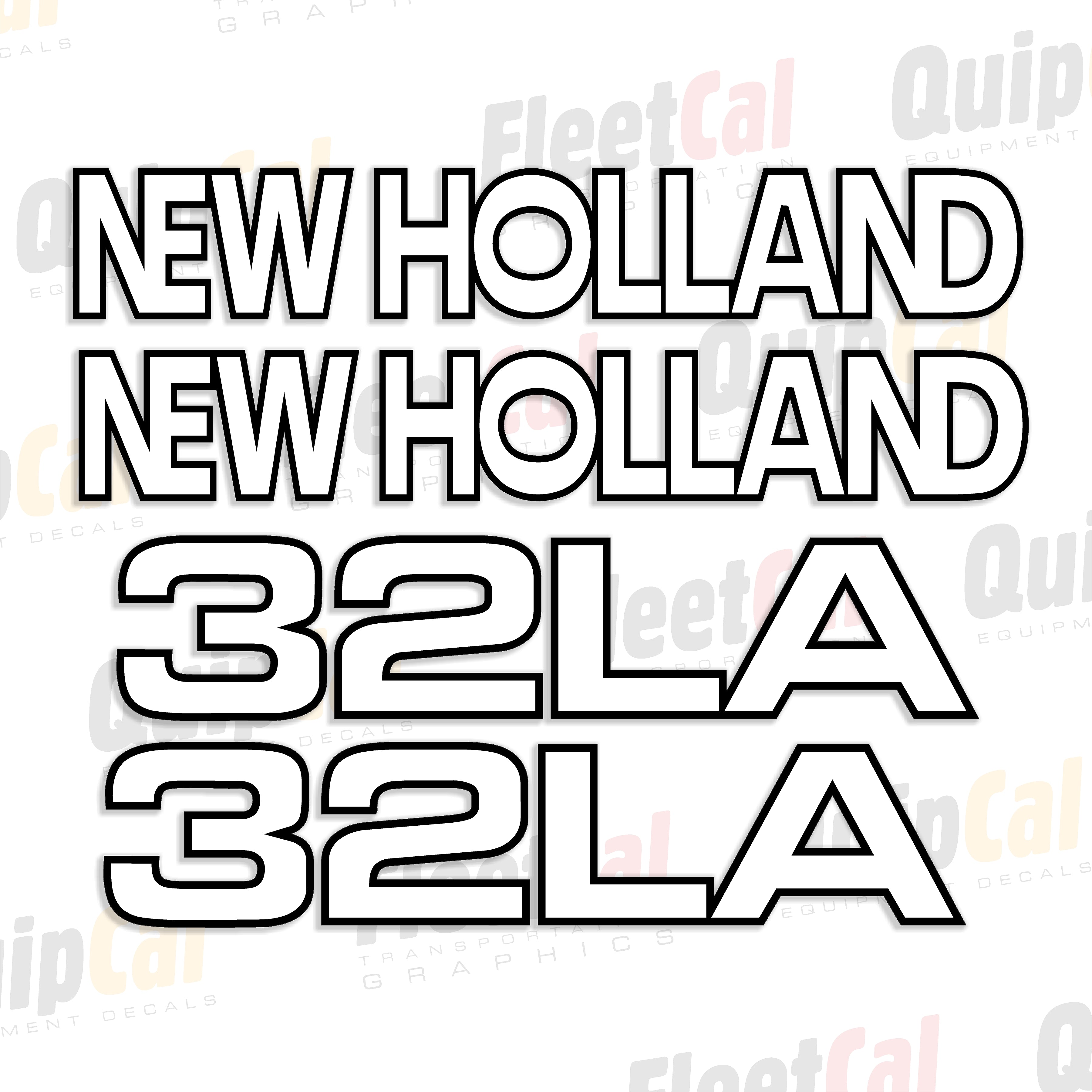 New Holland Front Loader Decals