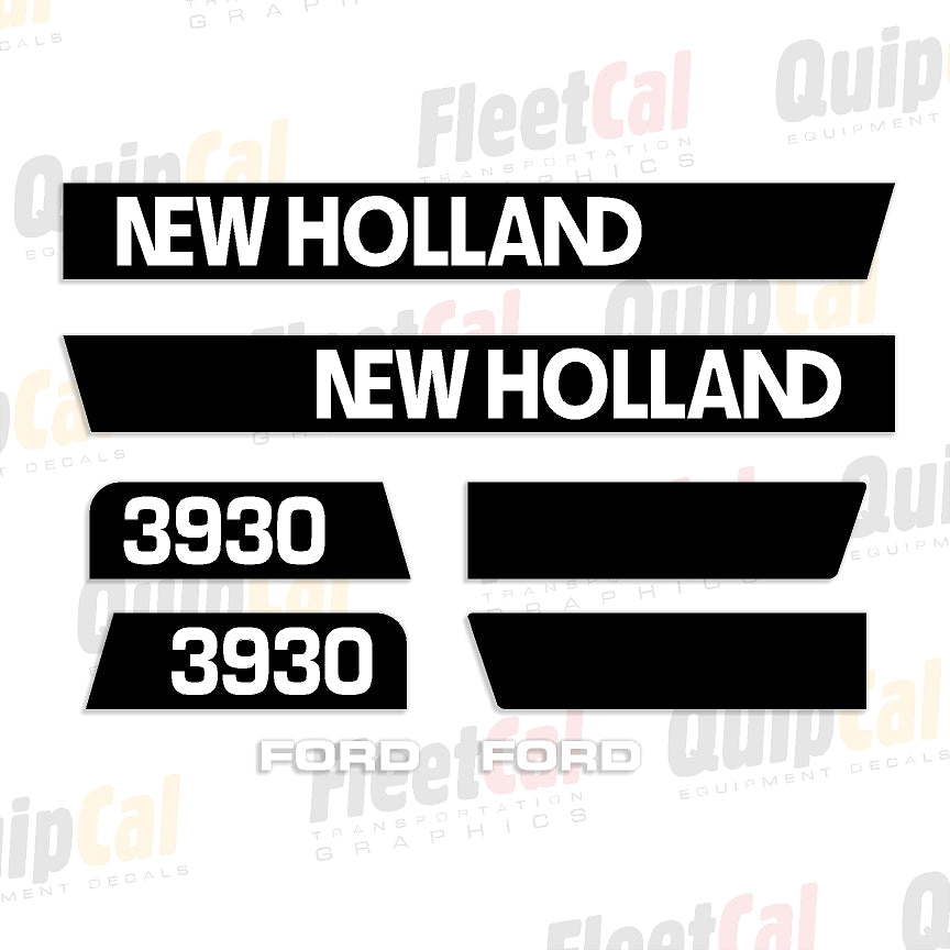 New Holland Tractor Decals