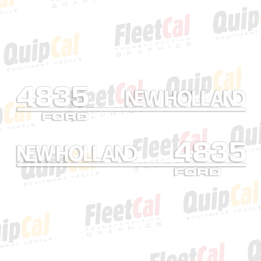New Holland Tractor Decals