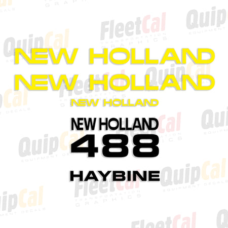 New Holland Haybine Decals